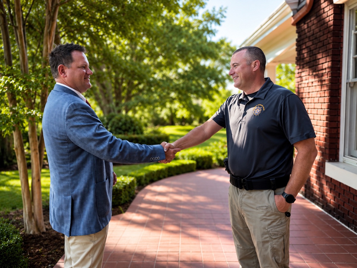 Bryan Hoss with the Fraternal Order of Police